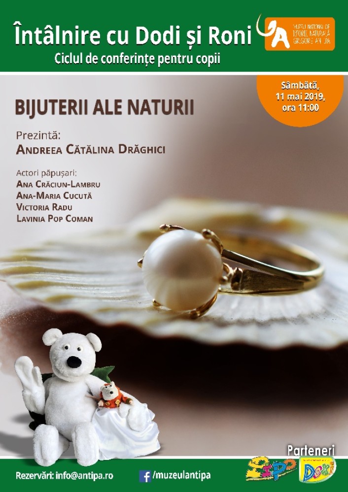 Bijuterii ale naturii la Muzeul Antipa